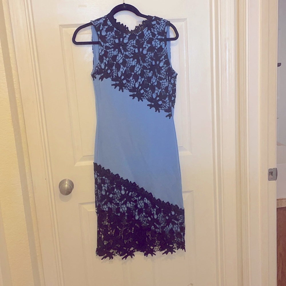 Knew length dress